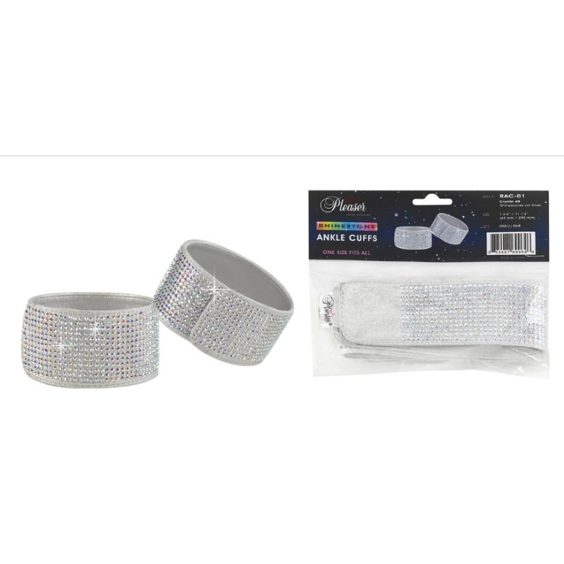Rhinestone Ankle Cuffs RAC-01